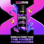 AXE Fine Fragrance Collection Premium Body Spray with 72H Odor Protection Purple Patchouli with Citrus + Oak Essential Oils Aluminum-Free 4 oz