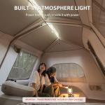 Naturehike Village Camping Tent,4/6/8 Person Tents for Camping, 60S Easy Setup Instant Tent for Family Camping, Car Camping