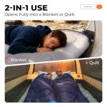 TANSTRIDER Sleeping Bags for Adults Warm Weather,3lb Backpacking Compact Lightweight Camping Sleeping Bag with Compression Sack for Kids,Camping Essentials Gear for Hiking,Travel,Climb,Outdoor, Indoor