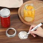 100 Wide Mouth Canning Lids for Mason Jars