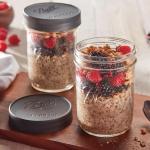 Leak-Proof Plastic Lids for Mason Jars - 12 Pack