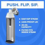 Brita Stainless Steel Water Bottle with Filter