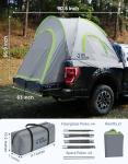 JoyTutus Waterproof Double Layer Truck Tent for 2