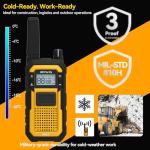Retevis RB48 Waterproof Long-Range Walkie Talkies 6-Pack