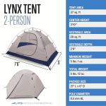 ALPS Mountaineering Lynx 2-Person Tent - Gray/Navy