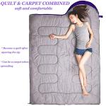 tuphen- Sleeping Bags for Adults Kids Boys Girls Backpacking Hiking Camping Microfiber Liner, Cold Warm Weather 4 Seasons Winter, Fall, Spring, Summer, Indoor Outdoor Use, Lightweight & Waterproof