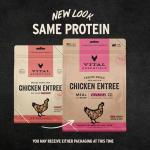 Vital Essentials Freeze Dried Raw Cat Food, Chicken Mini Nibs Entree, 12 oz