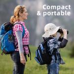 KAYINOW Emergency NOAA Weather Radio, Solar Hand Crank FM AM Radio with Bluetooth Speaker, 5000mAh Battery Powered Phone Charger, Flashlight, IPX5 Waterproof, SOS Alarm for Survival Hurricane Camping