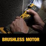 DEWALT 20V Oscillating Tool, Cordless, Wood Blades, Sandpaper, Tool Bag, Battery and Charger Included (DCS356SD1)