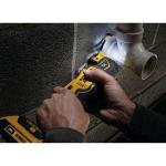 DEWALT 20V Oscillating Tool, Cordless, Wood Blades, Sandpaper, Tool Bag, Battery and Charger Included (DCS356SD1)