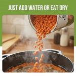 Augason Farms Dehydrated Diced Carrots - 216 Servings