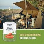 Augason Farms Dehydrated Diced Carrots - 216 Servings