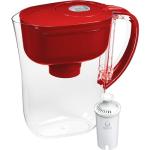 Brita Metro Water Filter Pitcher with SmartLight Change Indicator, BPA-Free, Replaces 1,800 Plastic Water Bottles a Year, Lasts Two Months, Includes 1 Filter, Small - 6-Cup Capacity, Fiery Red