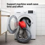 BISINNA Sleeping Bag with Pillow - 4 Season Backpacking Sleeping Bag Lightweight Waterproof Warm and Washable for Adults, Kids, Women, Men's Outdoors Camping, Hiking, Mountaineering(Right Zipper)