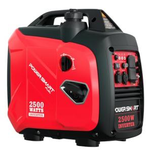 PowerSmart 2500W Portable Inverter Generator - Quiet & Reliable