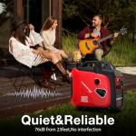 PowerSmart 2500W Portable Inverter Generator - Quiet & Reliable