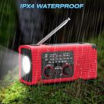 NITIGO NOAA Emergency Weather Radio with Solar Charging