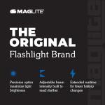 Maglite ML50L Black LED Flashlight 3-Cell