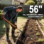 VNIMTI 56-Inch Fiberglass Trenching Shovel