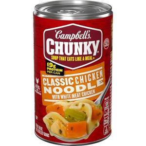 Campbell's Chunky Chicken Noodle Soup, 18.6 oz