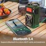 FosPower NOAA Weather Radio with Power Bank & SOS