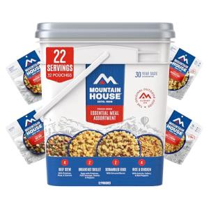 Mountain House Essential Freeze-Dried Food Bucket