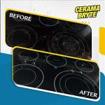 Cerama Bryte Cooktop Cleaner Combo Kit - 4 Pieces