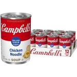 Campbell’s 25% Less Sodium Chicken Noodle Soup 12-Pack