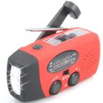 Solar NOAA Emergency Radio with Flashlight & Charger