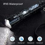 Ultra Bright Rechargeable LED Flashlight with 5 Modes