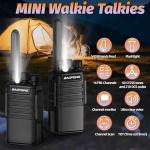 Rechargeable Walkie Talkies for Adults,Baofeng BF-V8 FRS Radios Long Range Walkie Talkie Walky Talky Family Two Way Radio USB-C 1500mAh Battery Flashlight for Hiking Camping Trip(2 Pack)