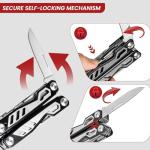 Side Storage Multi Tool Compatible with 2024-2026 Toyota Tacoma, 4Runner Driver Side Dash Compartment Organizer Hidden Multitool Accessories Replaces PT420-35240