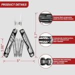 Side Storage Multi Tool Compatible with 2024-2026 Toyota Tacoma, 4Runner Driver Side Dash Compartment Organizer Hidden Multitool Accessories Replaces PT420-35240