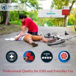 Archer MedTech CPR Face Shield for Pocket or Key Chain – Emergency Face Shield with One-Way Valve, Durable Keychain, Latex-Free Rescue Barrier for Adults, Children & Infants, First Aid & CPR - 6-Pack