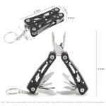 UVJNVLW 15-in-1 Full-Size Multi-Tool for DIY, Home, Garden, Outdoors & EDC, Blue - Versatile All-in-One Tool Kit