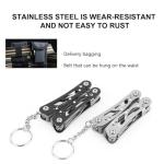 UVJNVLW 15-in-1 Full-Size Multi-Tool for DIY, Home, Garden, Outdoors & EDC, Blue - Versatile All-in-One Tool Kit