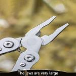 UVJNVLW 15-in-1 Full-Size Multi-Tool for DIY, Home, Garden, Outdoors & EDC, Blue - Versatile All-in-One Tool Kit