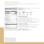 Augason Farms Creamy Wheat Cereal - 55 Servings