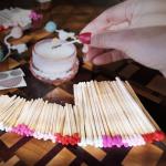 Bulk 100+ Classic White Tip Safety Matches