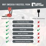 2-in-1 Ferro Rod Fire Starter Kit