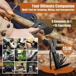 Gemmac 140pcs Emergency Survival Gear with First Aid Kit and 2000mAh Battery Hand Crank Emergency Radio for Hurricane Preparedness,Car Survival Kit and Travel Medicine Kit for Hiking,Hunting,and Home