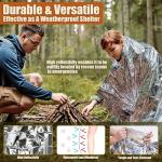 Gemmac 140pcs Emergency Survival Gear with First Aid Kit and 2000mAh Battery Hand Crank Emergency Radio for Hurricane Preparedness,Car Survival Kit and Travel Medicine Kit for Hiking,Hunting,and Home