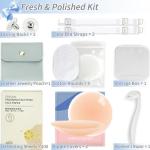 Bridal Emergency Kit for Wedding - 253+ Piece Wedding Essentials Survival Set for Team Bride, 26 Tool Types Must Haves & Portable Travel Kit with Makeup Bag for Wedding Day