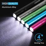 SEAMAGIC 15-Pack LED Penlight - Pocket Bulk Pen Light Flashlight with Clip, 30-Piece Dry Batteries Included, Mini Pen Light for Inspection, Repairing, Camping and Training Course (15-Pack)