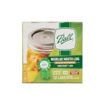 Ball Regular Mouth Mason Jar Lids, 72 Count