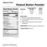 Augason Farms Peanut Butter Powder, 60 Servings