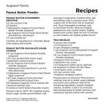 Augason Farms Peanut Butter Powder, 60 Servings