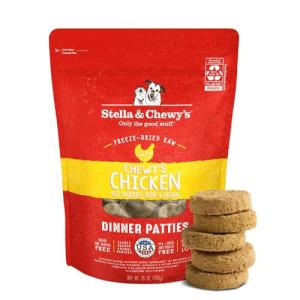 Freeze-Dried Chicken Patties for Dogs - Grain Free