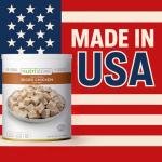 Freeze-Dried Chicken for Emergency Food Storage