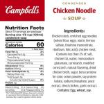 Campbell's Chicken Noodle Soup, 10.75 oz (4-Pack)